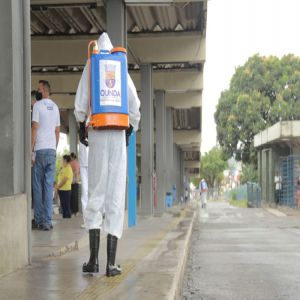 Higienização dos ônibus e terminais é muito precária