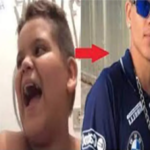 Você lembra do gordinho da risada? 7 anos depois, ele cresceu, canta funk e está irreconhecível