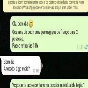 Quando a comida não combina