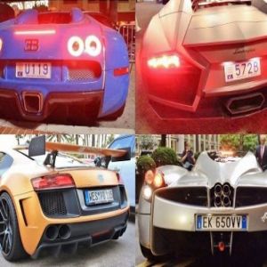 6 minutos de arranque com 100 supercarros