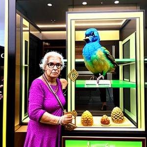 Papagaio terrorista de Dona Certinha!?