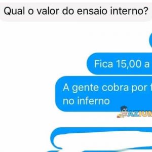 Qual o valor do ensaio interno?