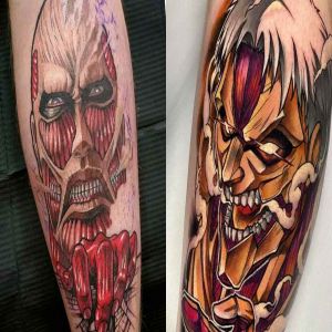Top 10 tatuagens do Attack on Titan para você se inspirar