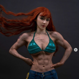 O cosplay de Nami de One Piece mais forte da internet