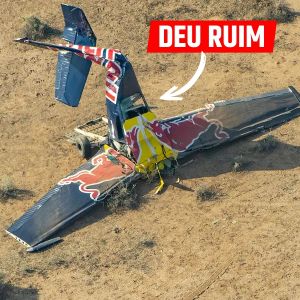 Manobra de troca de aviões da Red Bull termina em acidente; assista