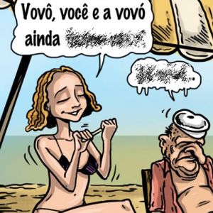 Nunca se meta na vida íntima dos seus avós