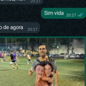 Só assim para jogar aquele futebol com os amigos