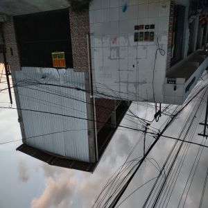 Desaparecimento de postes em Olinda