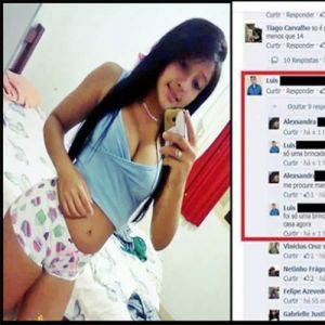 Foi comentar na foto da novinha e se deu muito mal
