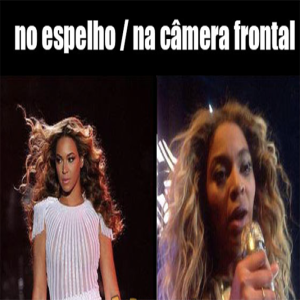 Quando você abre a câmera frontal e se assusta com você mesmo