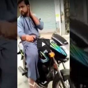 Trollando o amigo da moto