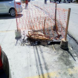 Outro serviço pela metade