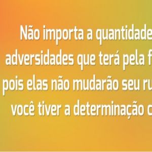 Não importa a quantidade