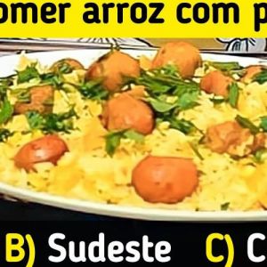 Prove o seu conhecimento sobre o Brasil adivinhando a qual lugar estas coisas pertencem