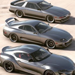 A evolução do Toyota Supra ano após ano
