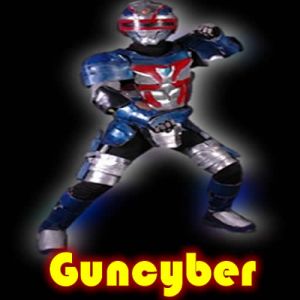 Heróis em ação-Guncyber é o soldado de elite 