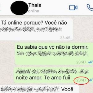 Nunca minta pra uma namorada ciumenta