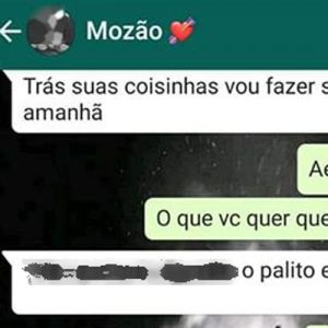 Alguém pode explicar o que aconteceu nessa conversa?
