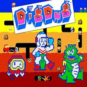 Dig Dug o arcade classico da Namco