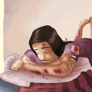 A triste realidade de quem vive se ferindo e não busca a cura