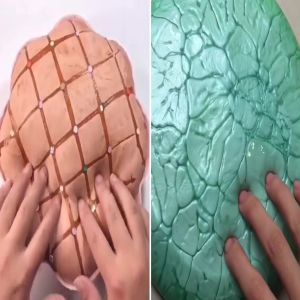 Vídeos de slimes satisfatórios • ASMR e Relaxante - Coletânea #1