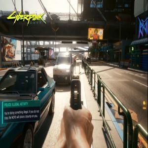 10 defeitos de Cyberpunk 2077