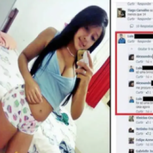 Foi comentar na foto da novinha e se deu muito mal