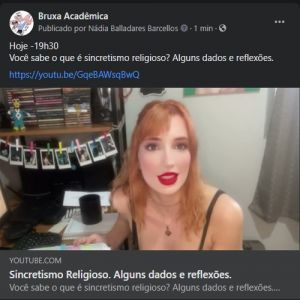 Sincretismo Religioso. Alguns dados e reflexões.