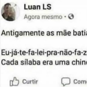 Imagina uma mãe gaga