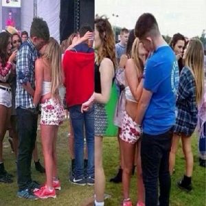 08 pessoas que foram flagradas em público, em situações constrangedoras.