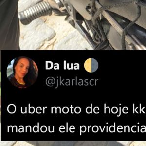Novo acessório para quem trabalhar de UBER Moto