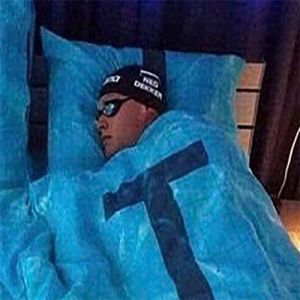 Dormindo em clima de Olimpíadas