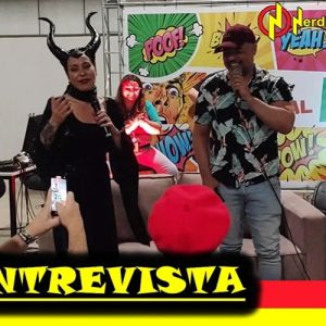 Painel com o dublador Duda Ribeiro, conhecido pela voz de Franky em One Piece no Pecege Geek Festival 2025