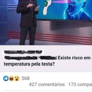 O maior perigo na medição de temperatura pela testa
