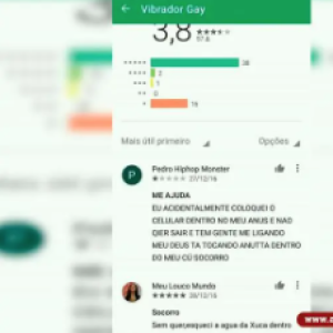 Parece que não deu muito certo