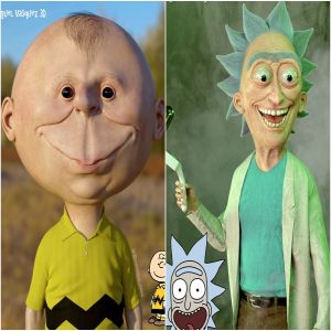 Artista mostra como os personagens de desenho animado ficariam na vida real e o resultado é assustador