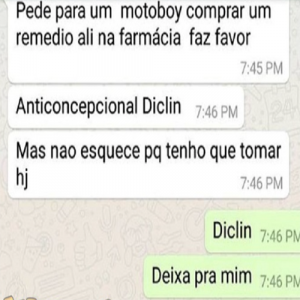 Lembrando o namorado sobre o verdadeiro preço das coisas