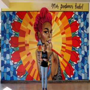 Delas – Oficina de Graffiti e Customização – Projeto oferece oficinas de arte gratuitas para mulheres 