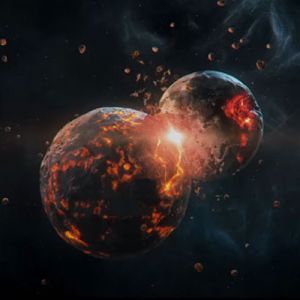 Uma exploração épica das teorias da origem lunar