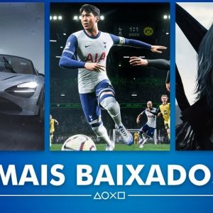 PlayStation revela os jogos mais baixados de abril na PlayStation Store